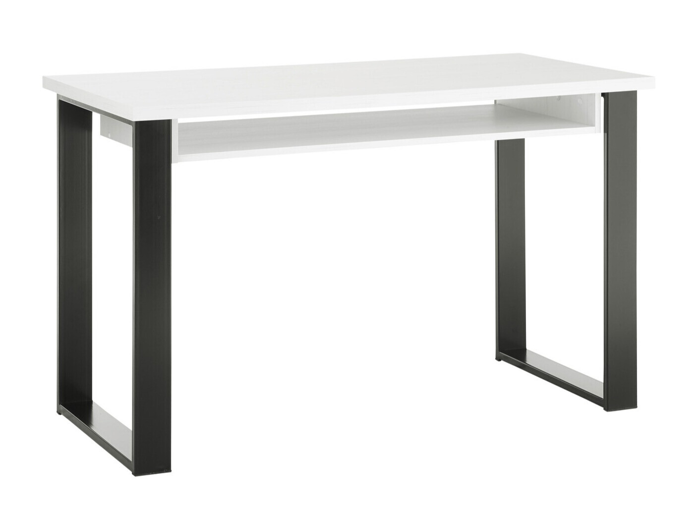 Bürotisch Cirtale 101 (Kiefernholzoptik gebleicht + Anthrazit)