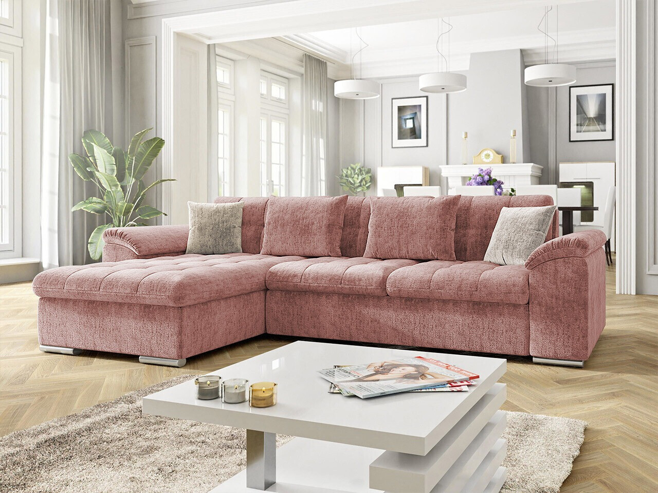 Ecksofa Comfivo 107 (Miu 2034 + Miu 2041)