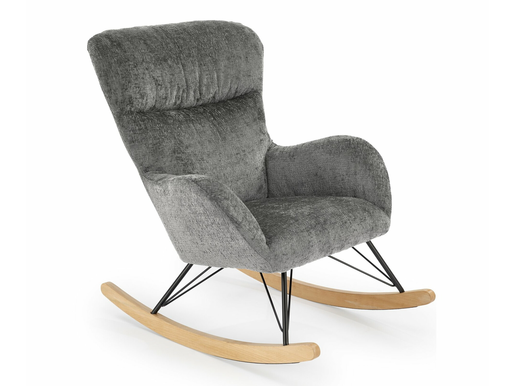 Schaukelstuhl Houston 1594 (Grau)