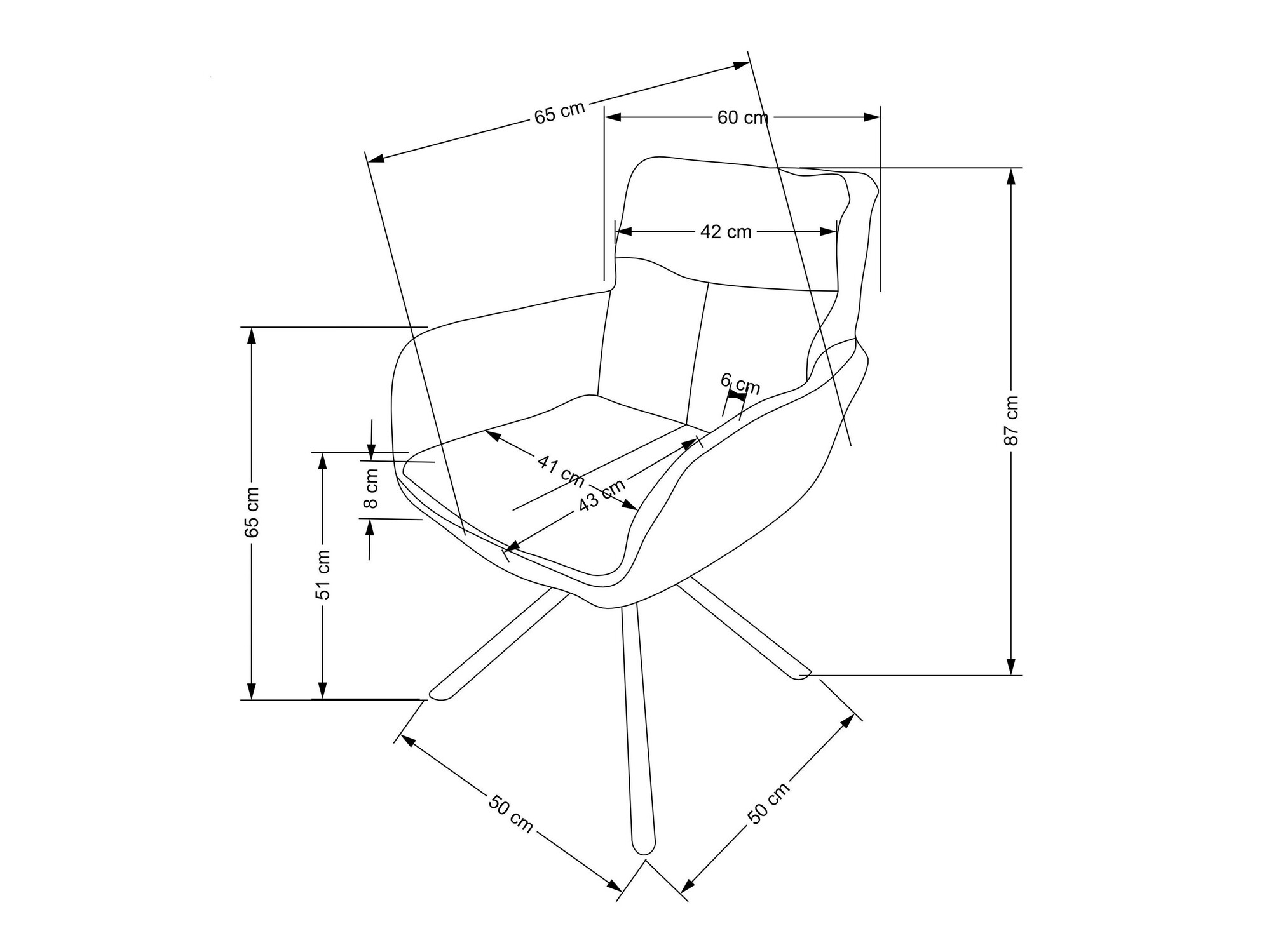 Stuhl Houston 1564 (Grün)