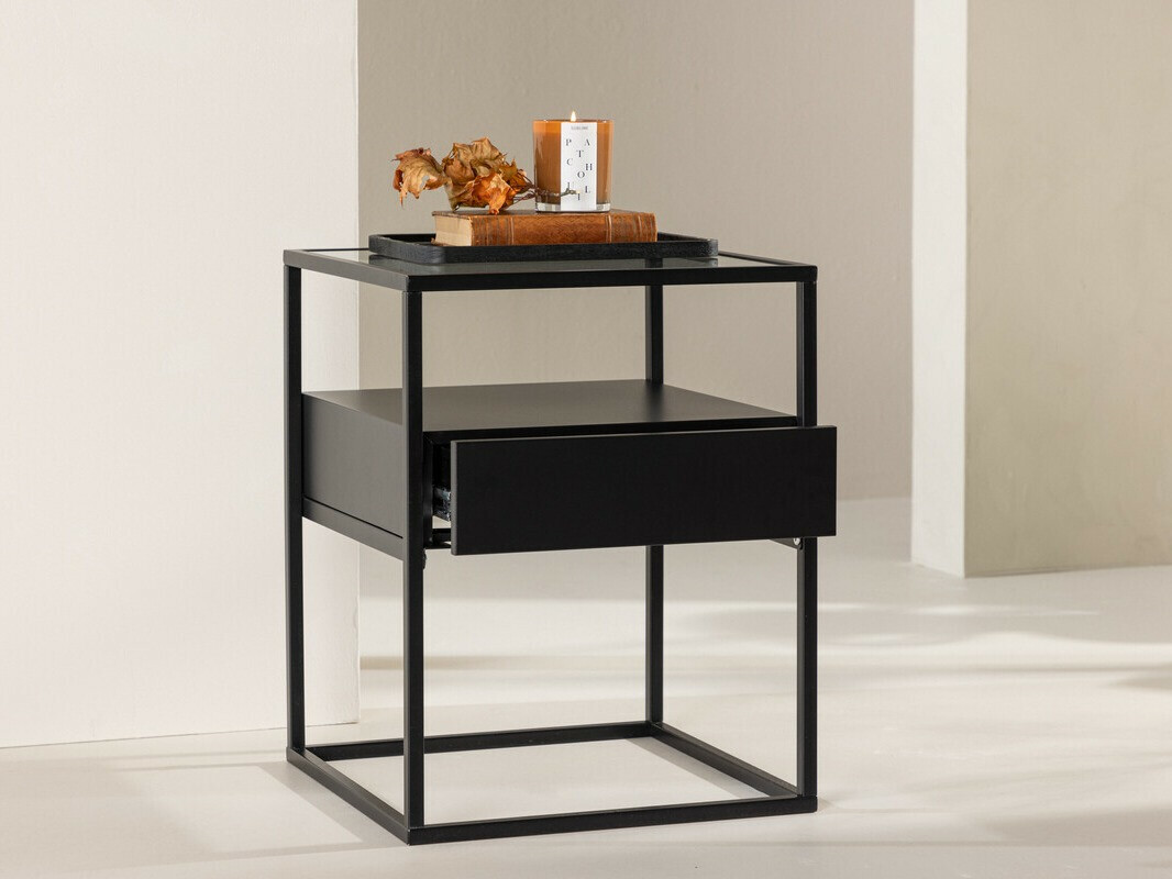 Beistelltisch Dallas 4367 (Schwarz)