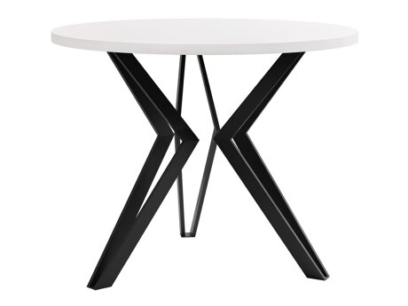Couchtisch Dearborn 105 (Weiß + Schwarz)