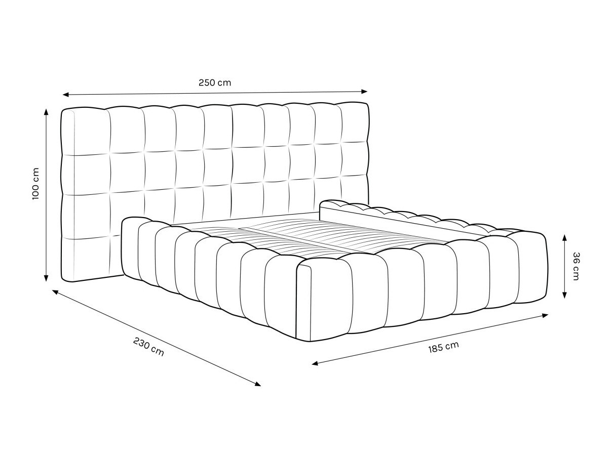 Bett Lormelo 108 (Bluvel 19)