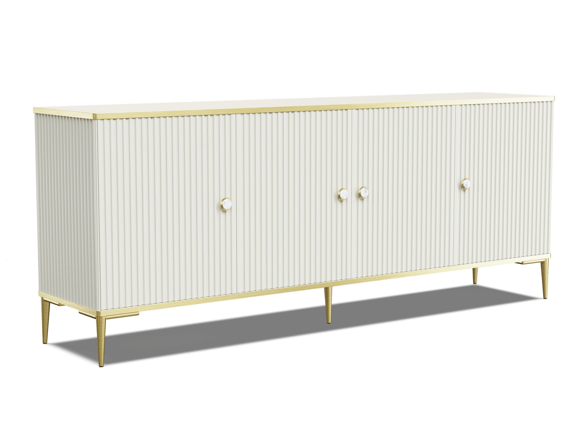 Sideboard Romciro 101 (Kaschmir + Gold)