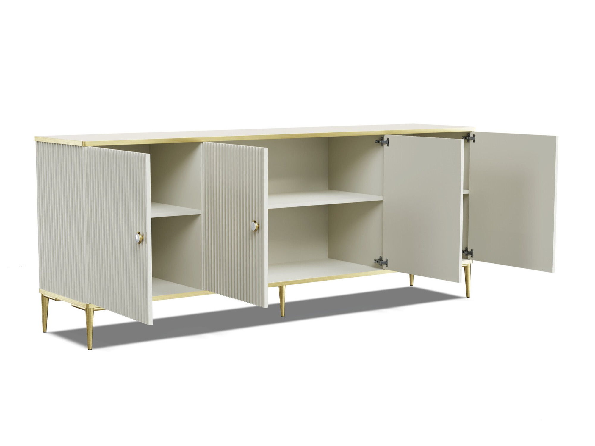 Sideboard Romciro 101 (Kaschmir + Gold)