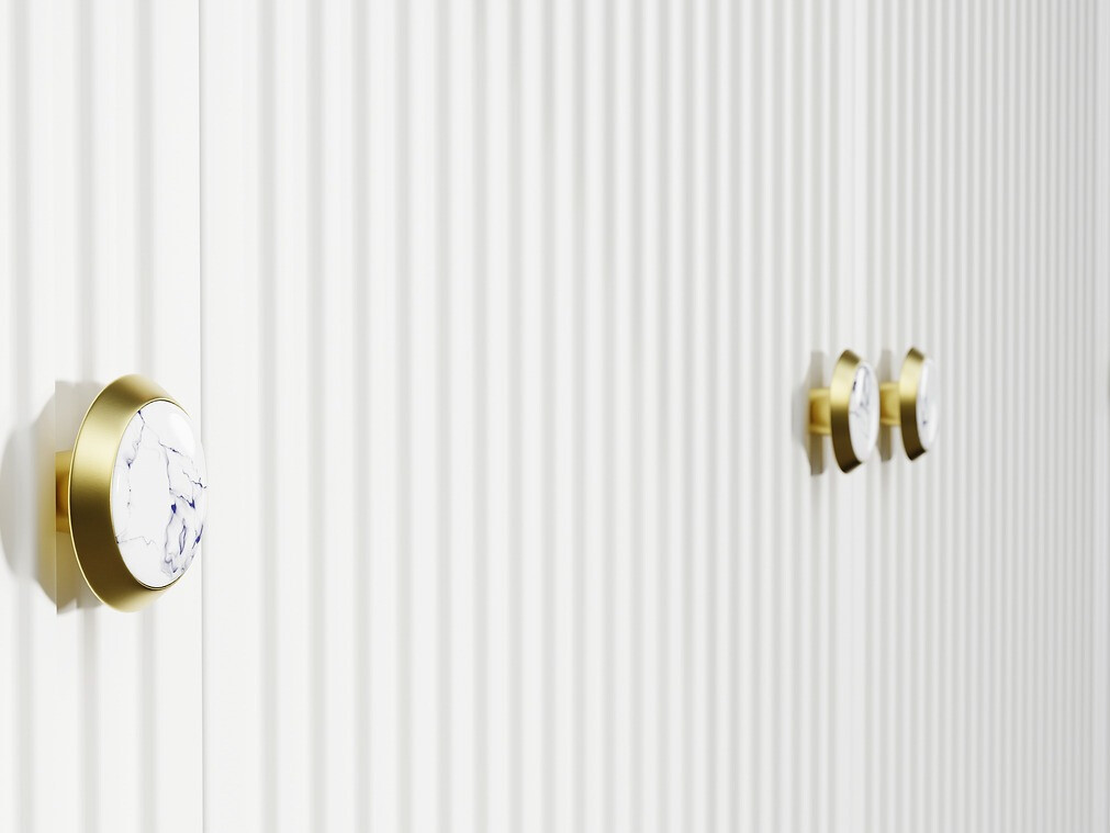 Sideboard Romciro 101 (Kaschmir + Gold)