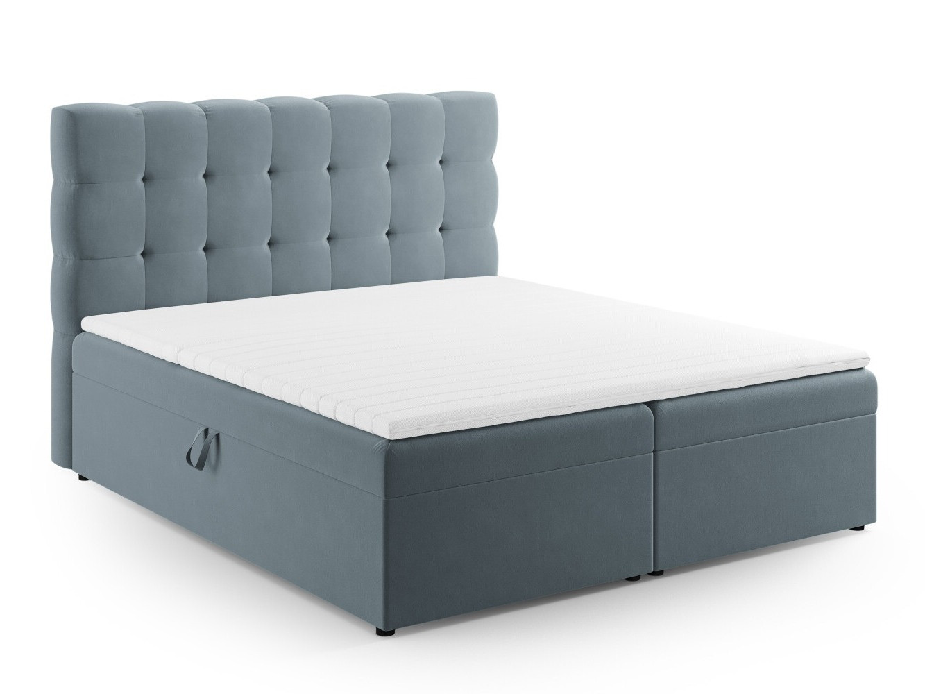 Boxspringbett Lormelo 110 (Bluvel 06)