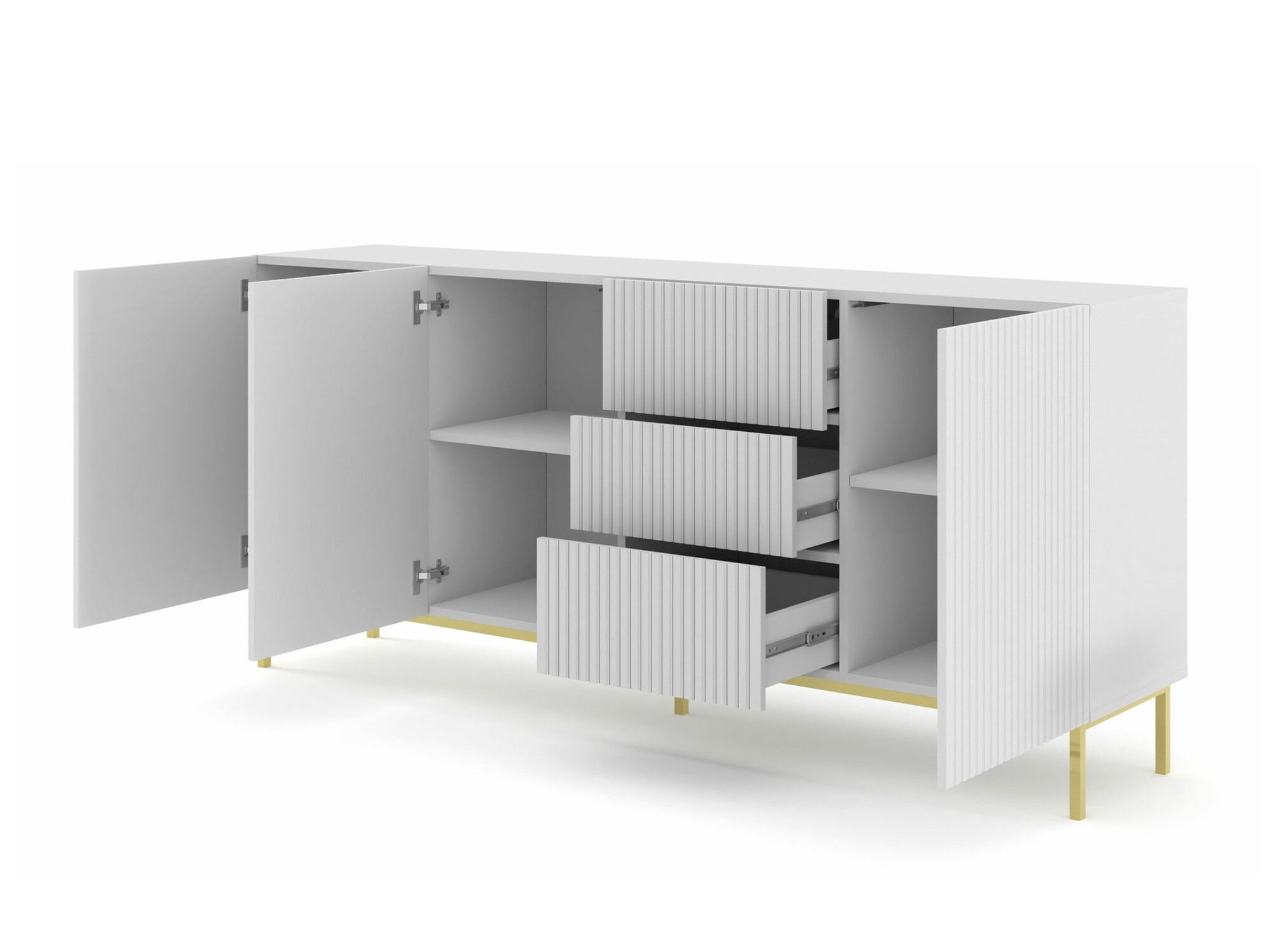 Kommoden Mirmaro 101 (Weiß)