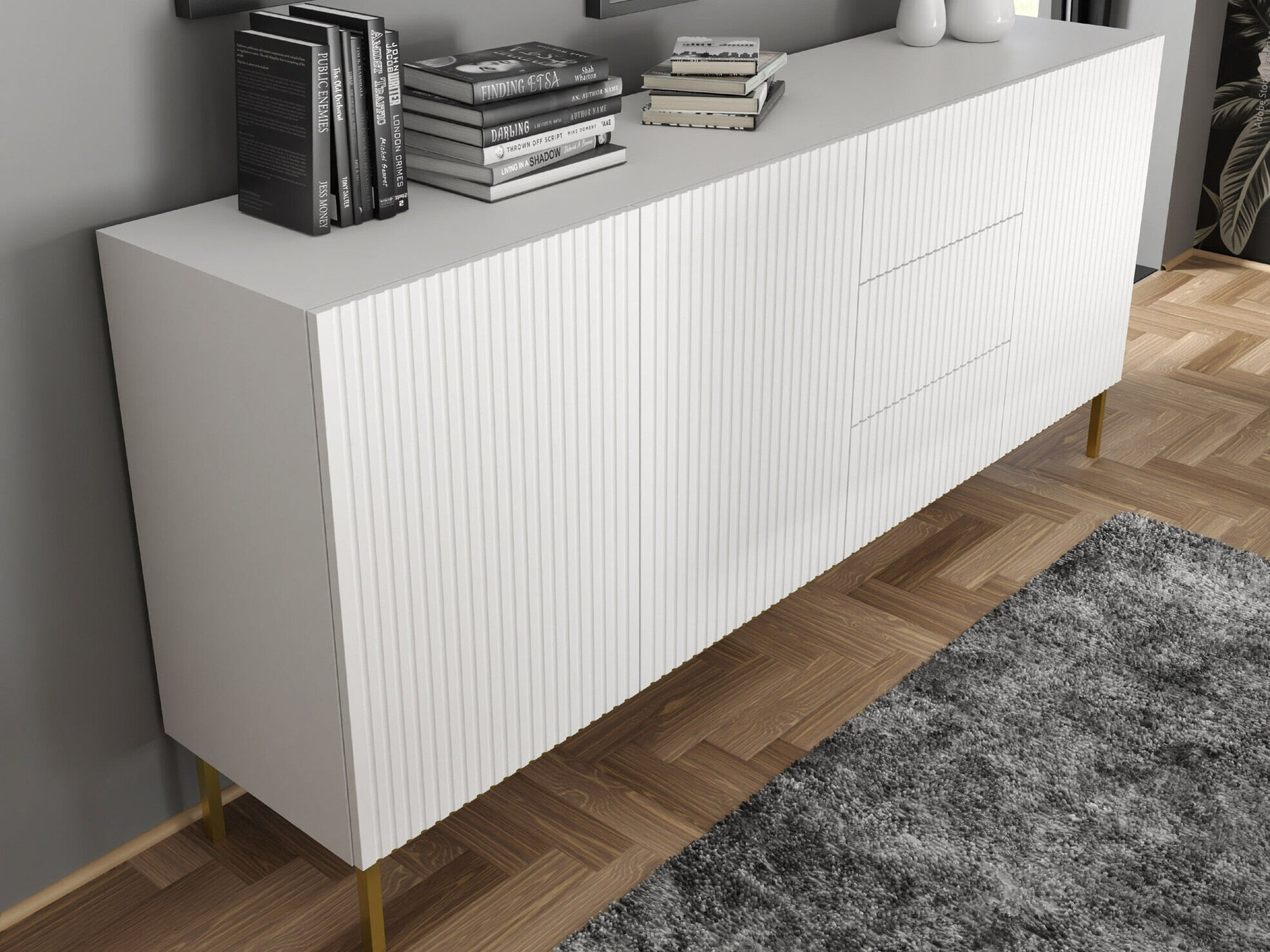 Kommoden Mirmaro 101 (Weiß)