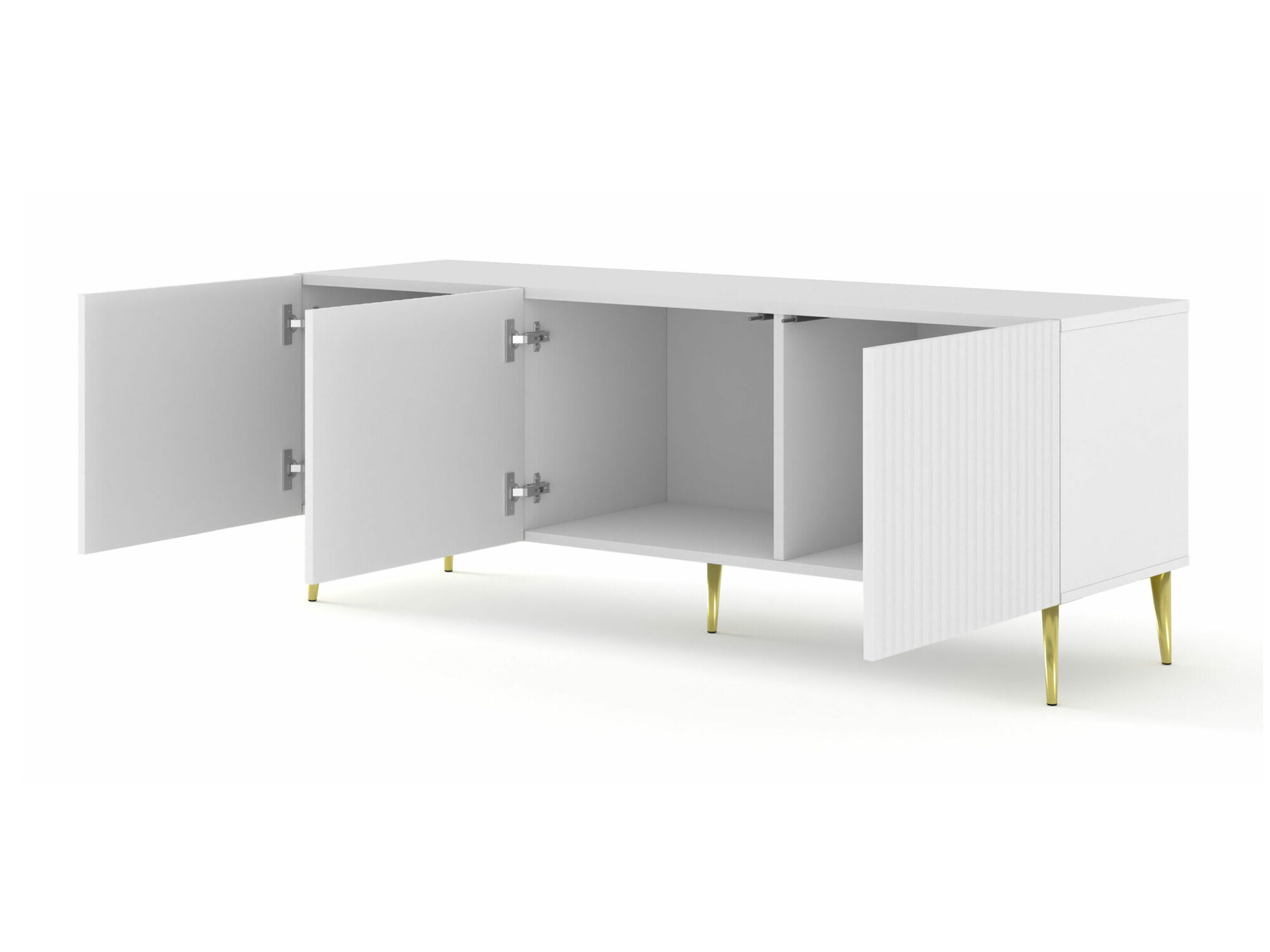 TV-Möbel Mirmaro 102 (Weiß)