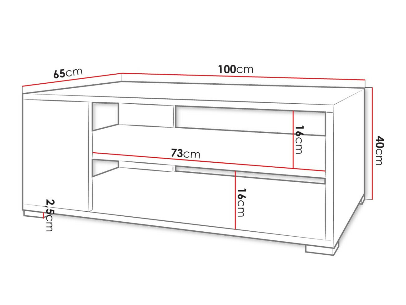 Couchtisch Comfivo Casus