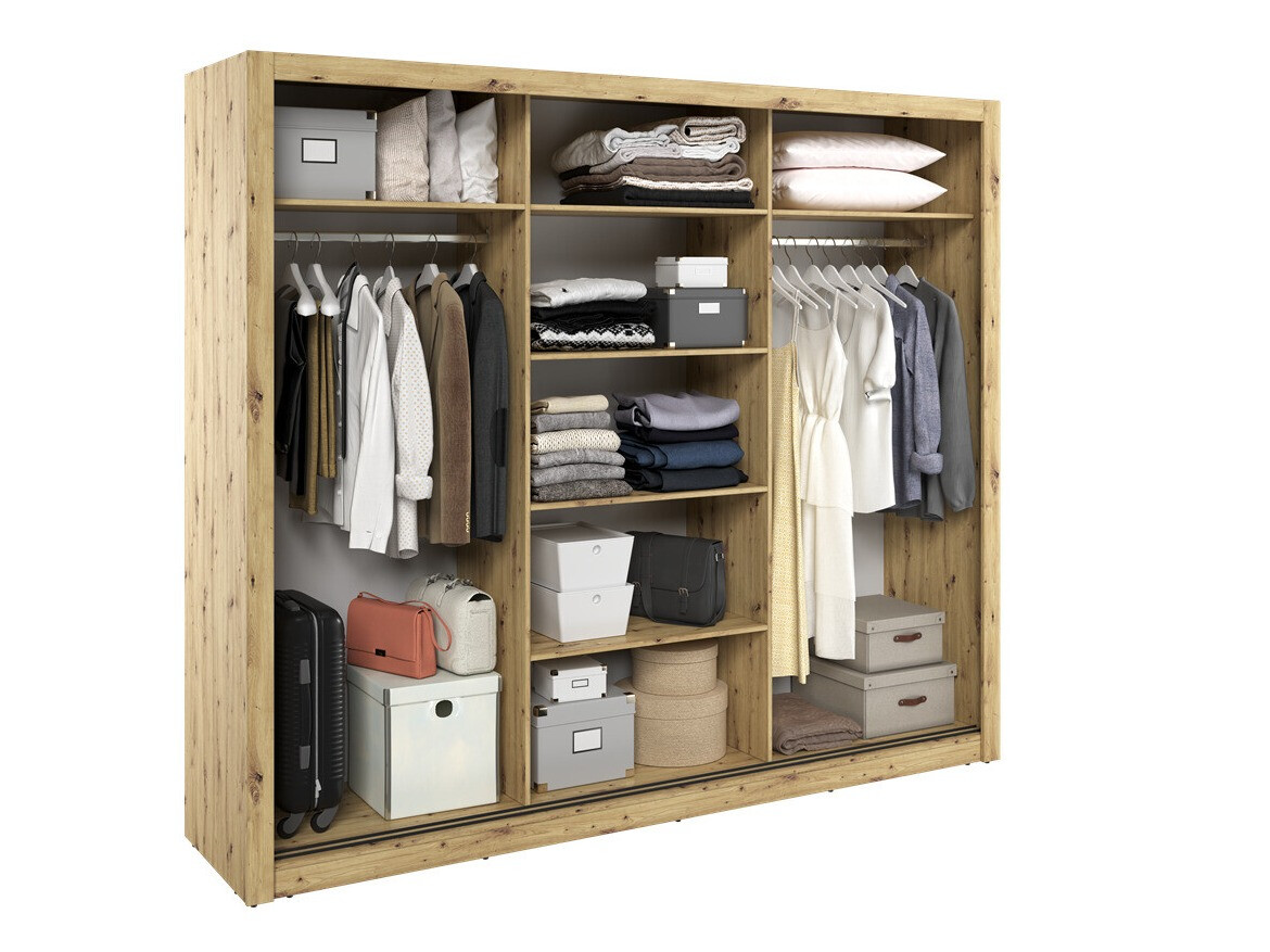 Kleiderschrank Fresno 101 (Artisan Eichenholzoptik)