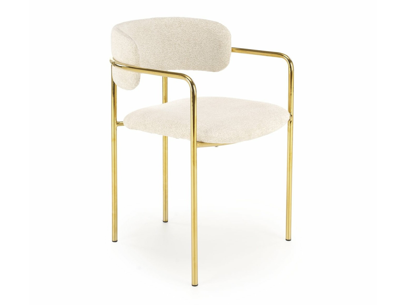 Stuhl Houston 1629 (Cremefarben + Gold)
