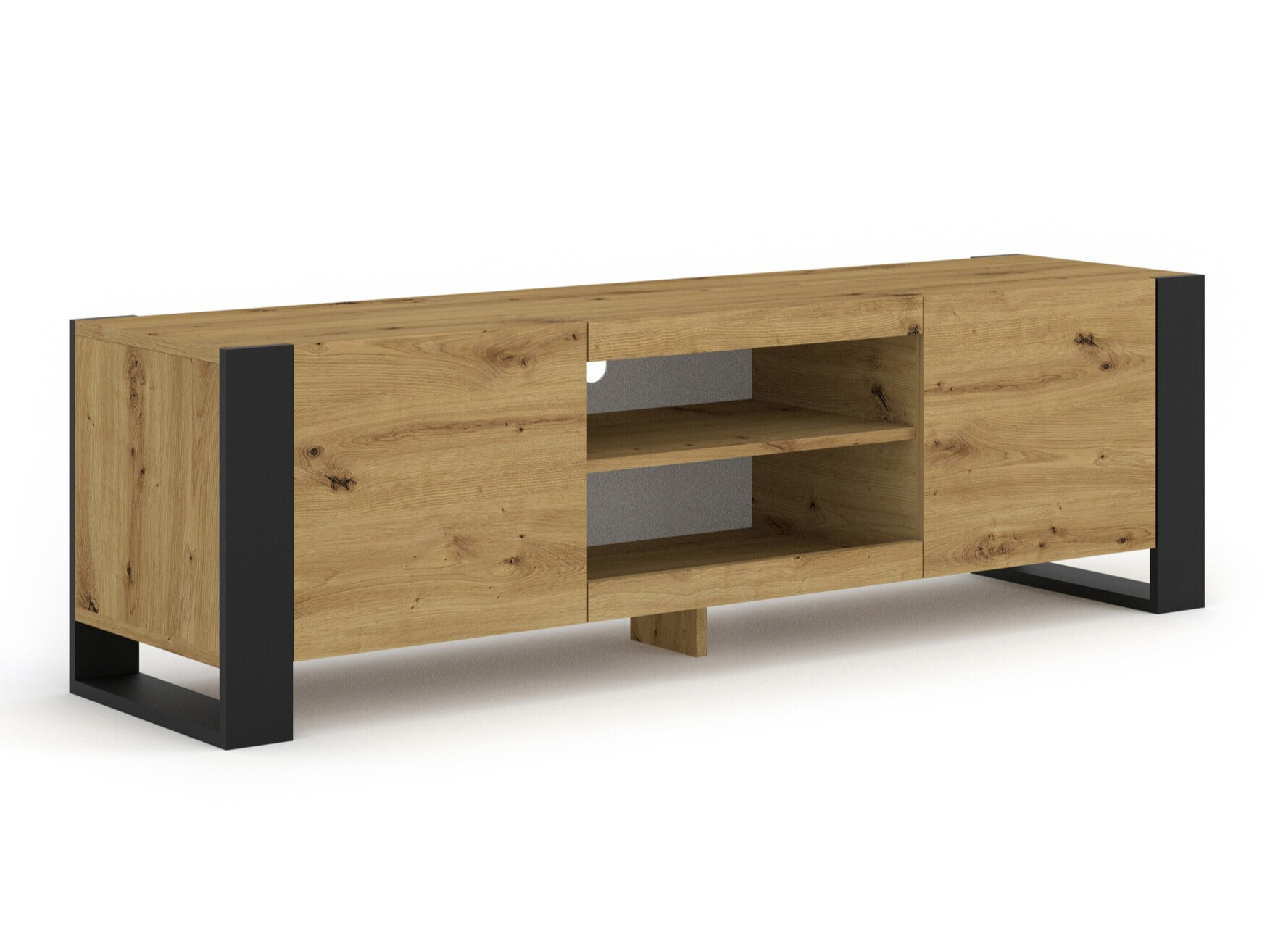 TV-Möbel Tivtora 100 (Artisan Eichenholzoptik)