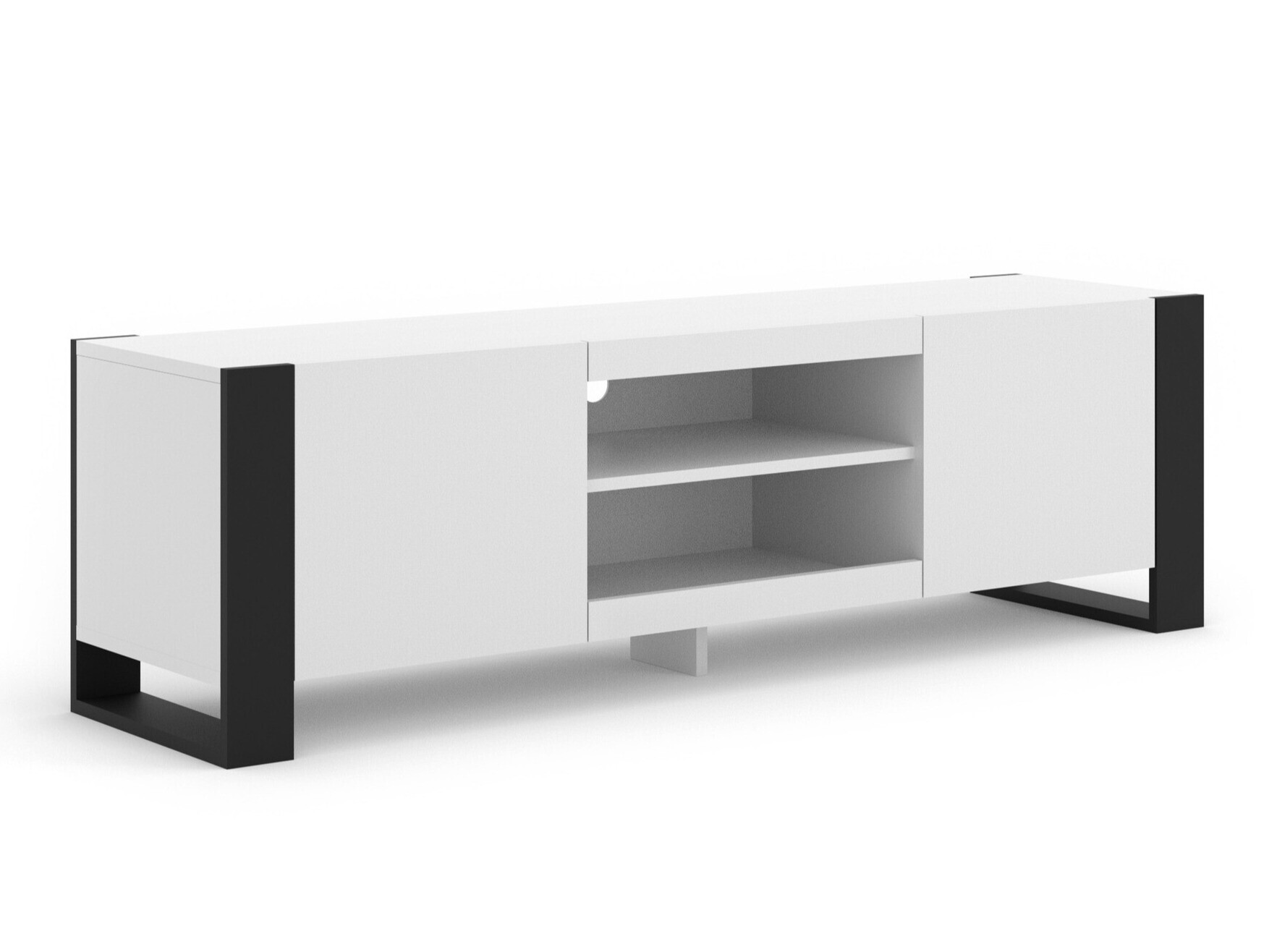 TV-Möbel Tivtora 100 (Matt weiß)