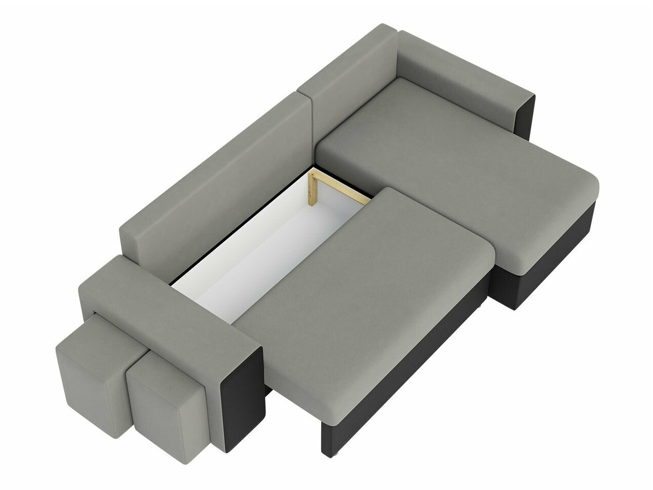 Ecksofa Memphis 138 (Poso 100)