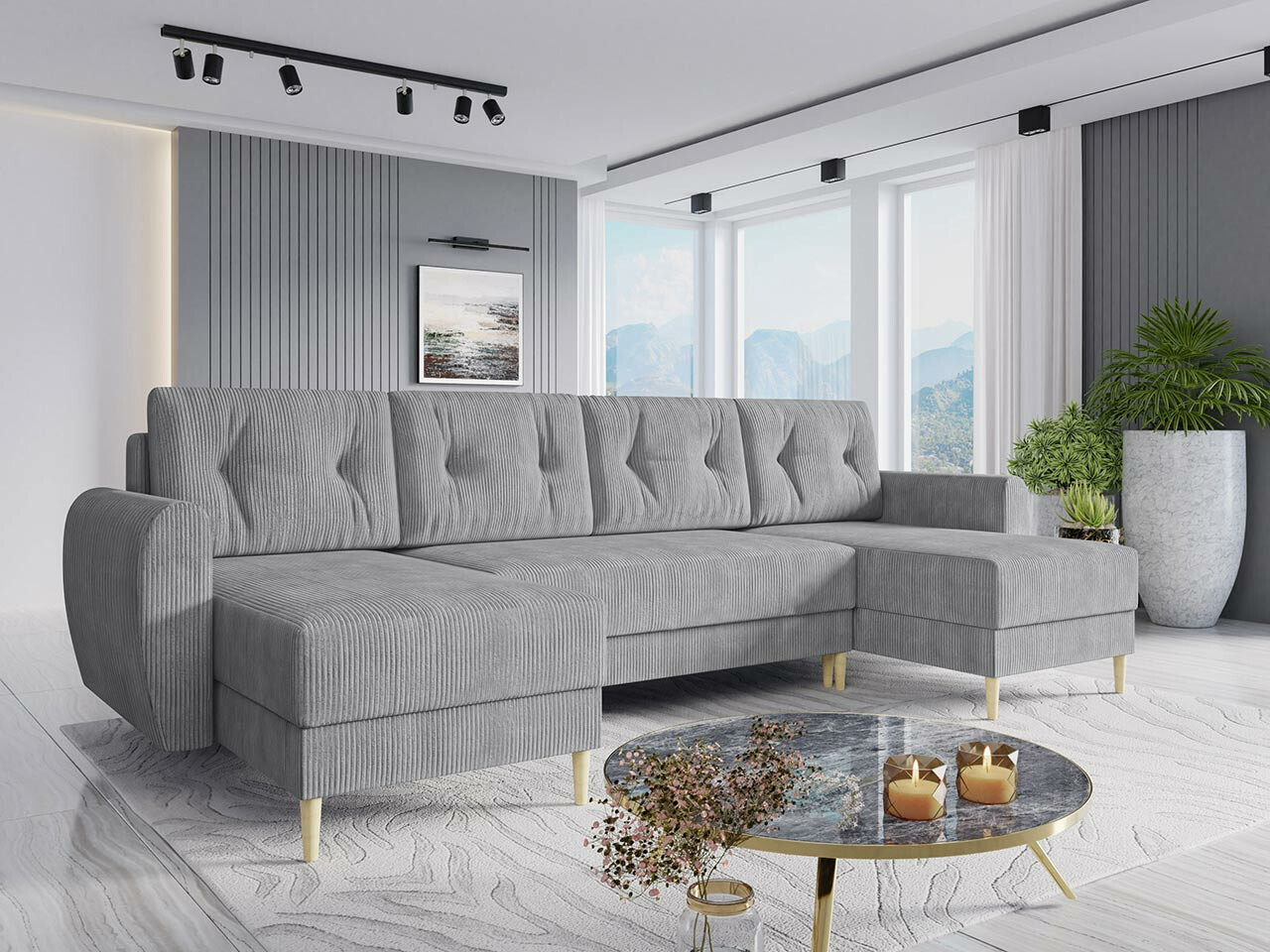 Ecksofa Memphis 140 (Poso 110)