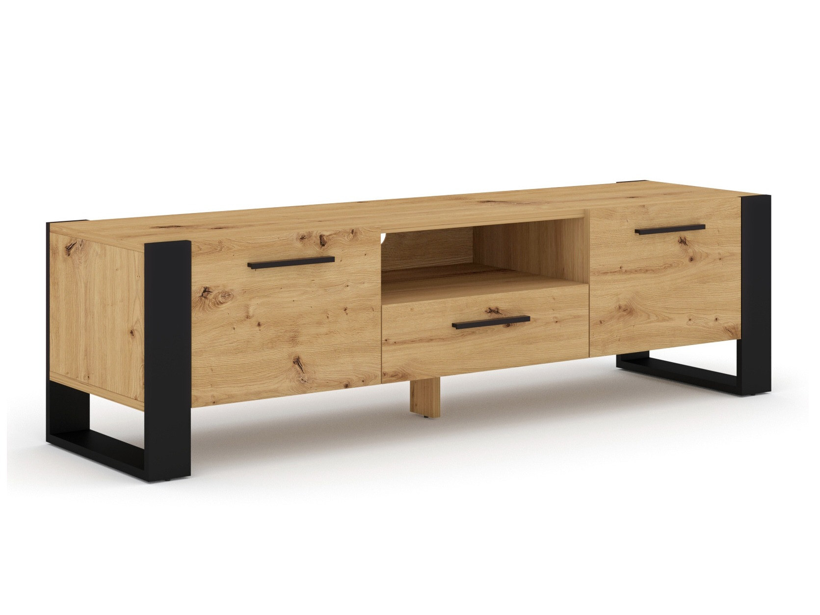 TV-Möbel Cordoro 100 (Artisan Eichenholzoptik)