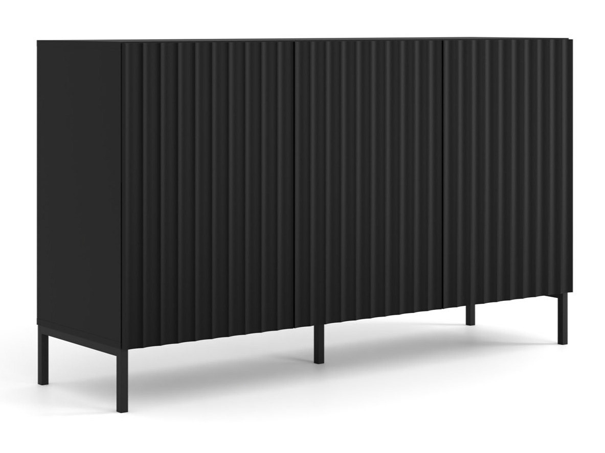 Sideboard Fivremu 100 (Schwarz)