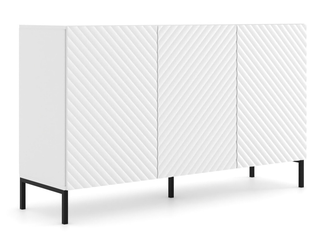 Sideboard Fivremu 100 (Weiß)