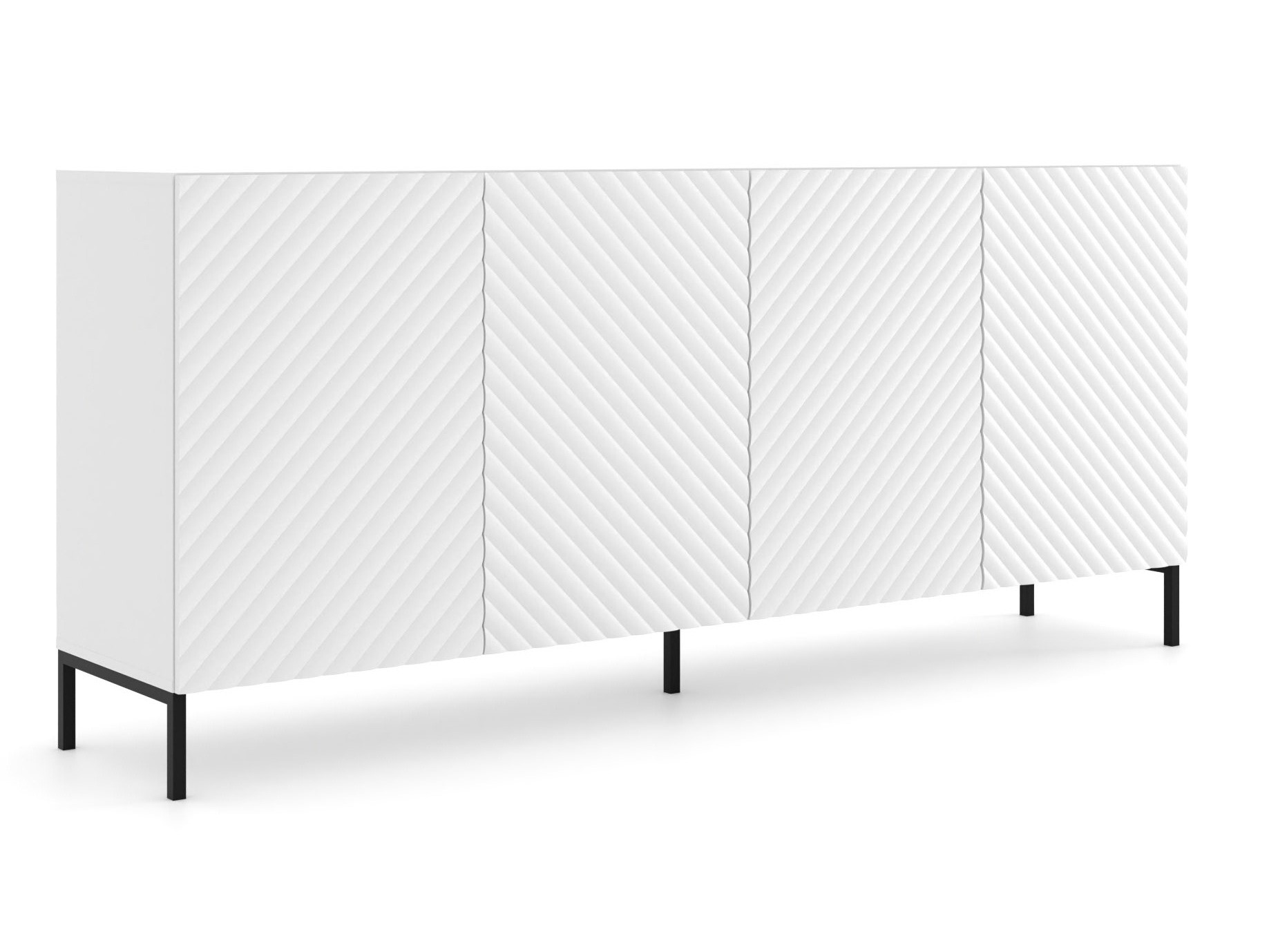 Sideboard Fivremu 101 (Weiß)