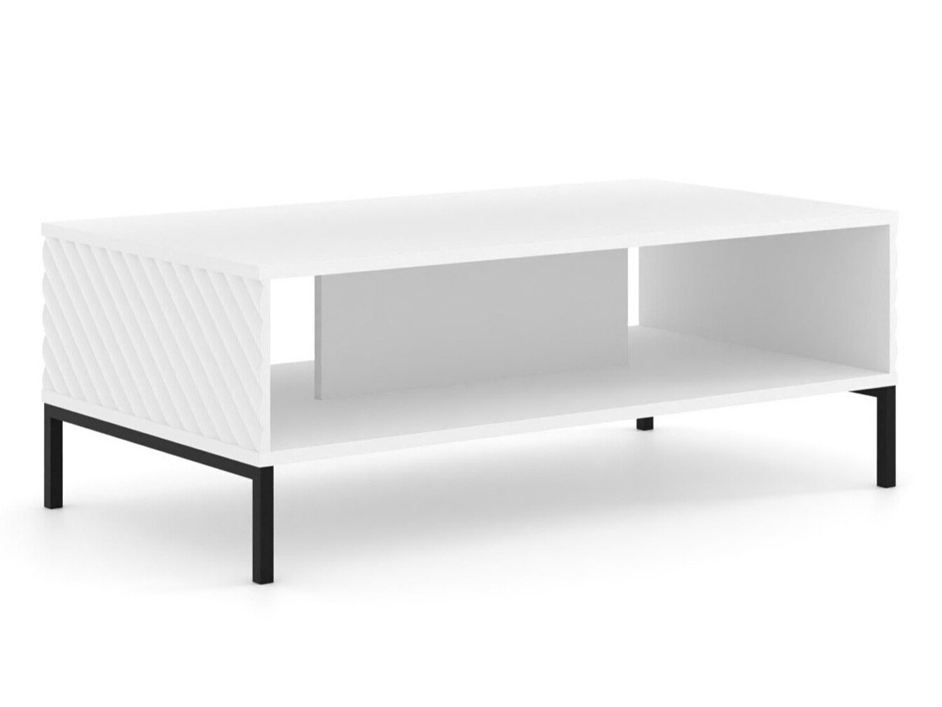 Couchtisch Fivremu 106 (Weiß)