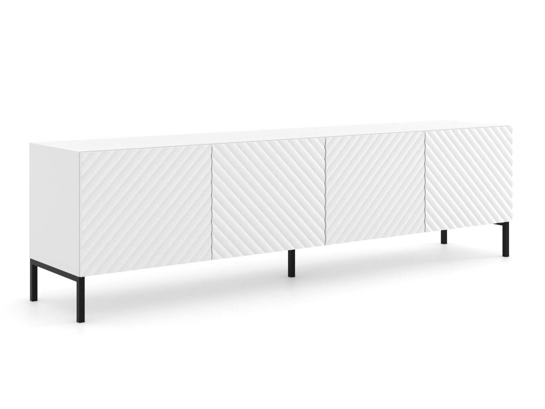 TV-Möbel Fivremu 104 (Weiß)