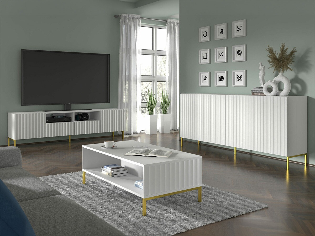 Wohnzimmer-Sets Soropho 106 (Weiß)