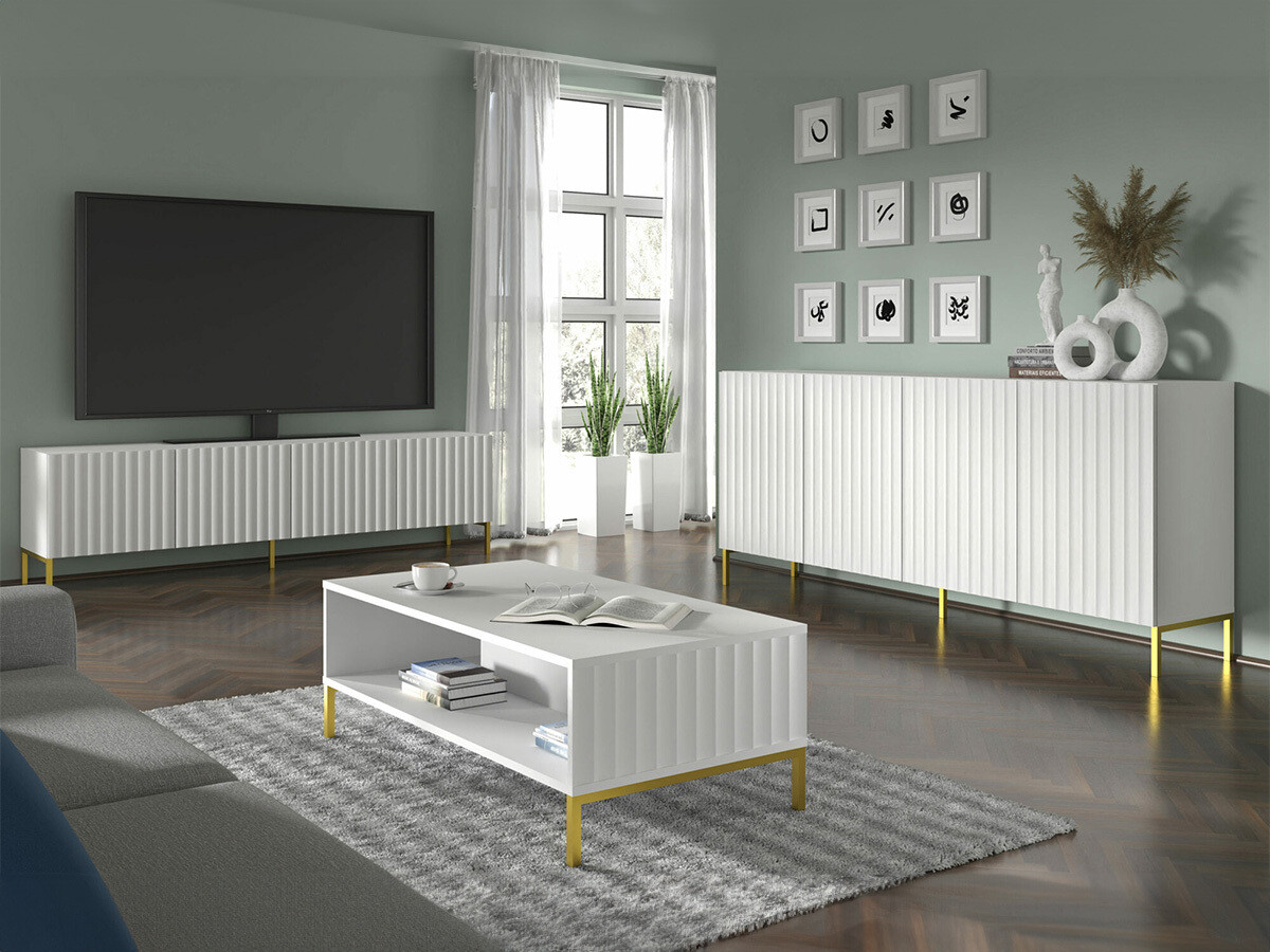Wohnzimmer-Sets Soropho 107 (Weiß)