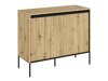 Sideboard Fernolu 101 (Artisan Eichenholzoptik + Schwarz)