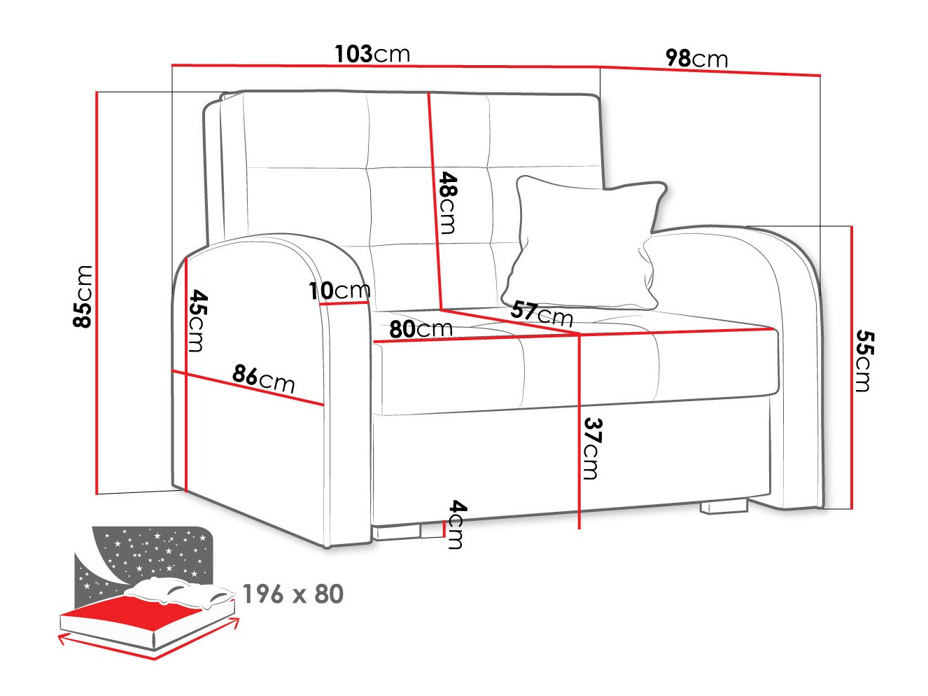 Sessel Silona I (Aragon 03)