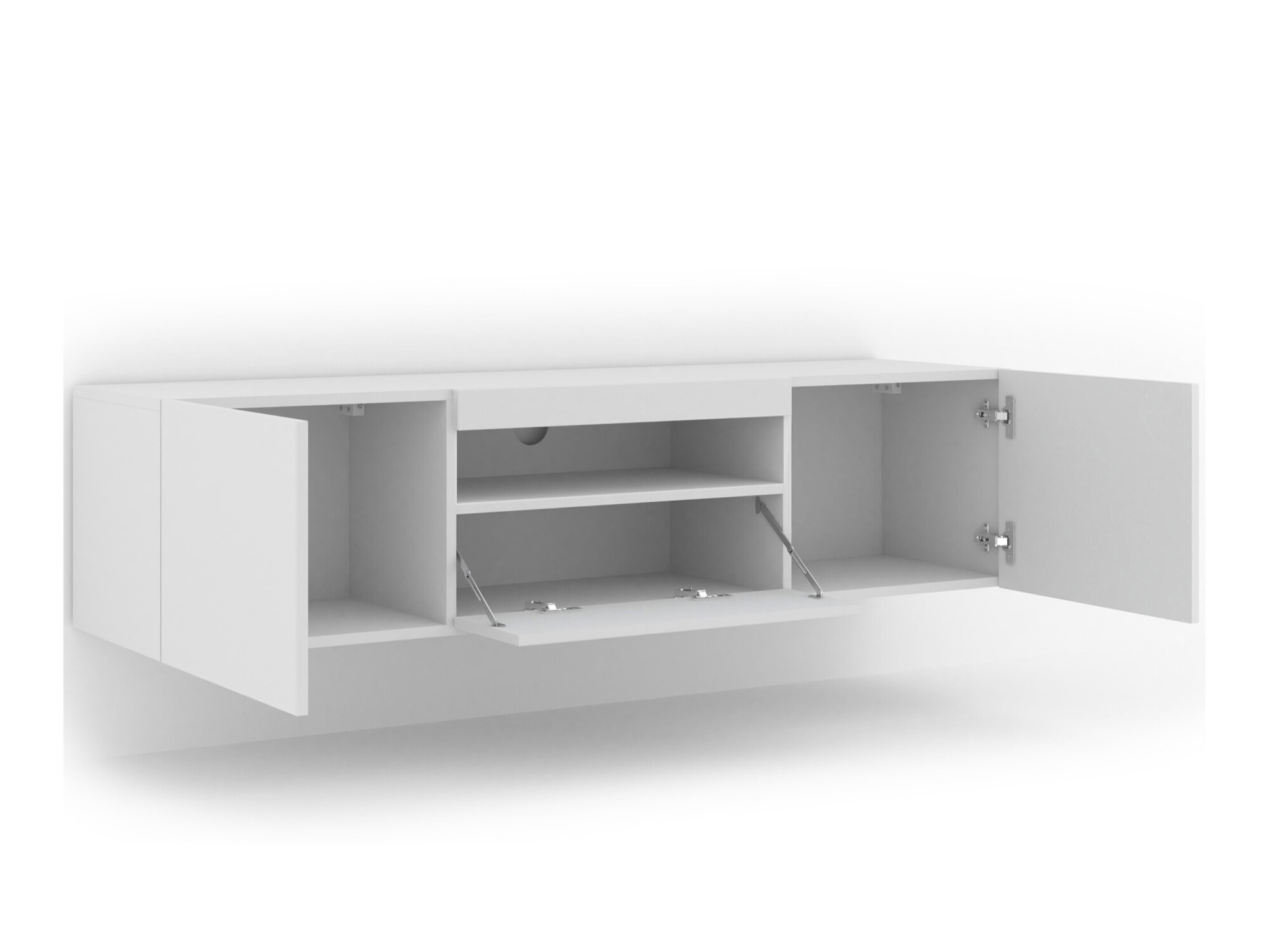 TV-Möbel Morteo 103 (Weiß)