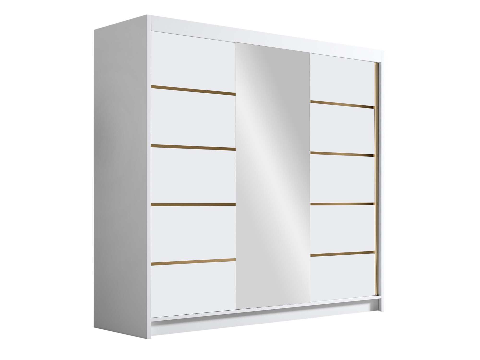 Kleiderschrank Closico Plenor VI (Weiß)
