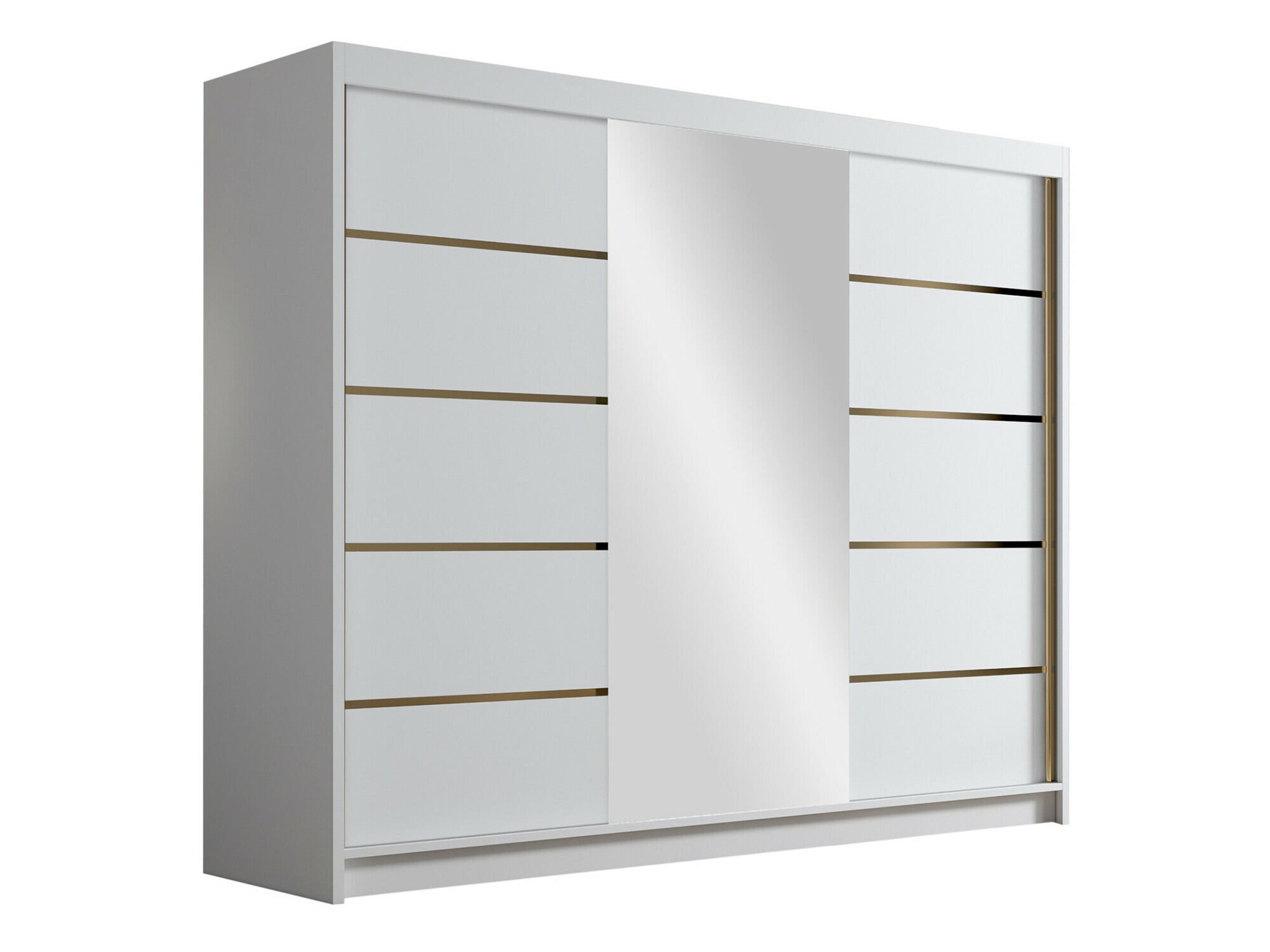 Kleiderschrank Closico Veltron II (Weiß)