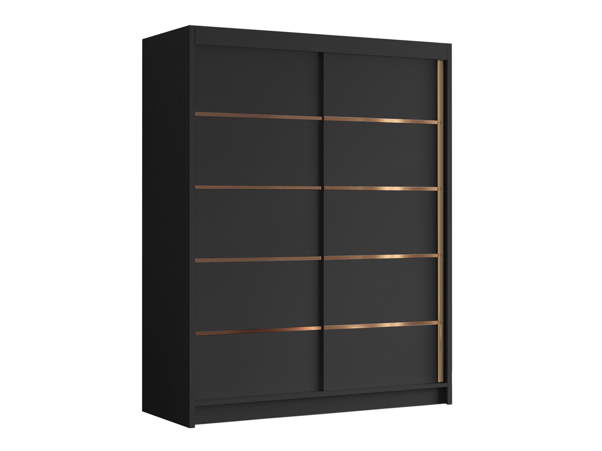 Kleiderschrank Closico Capsa III (Schwarz)