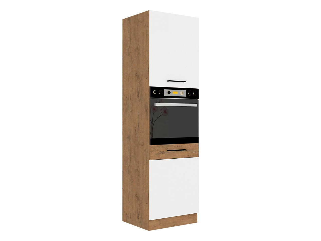 Modularer Schrank für Einbaugeräte Wood White 113