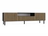 TV-Möbel Romseru 105 (Artisan Eichenholzoptik + Schwarz)