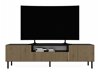 TV-Möbel Romseru 105 (Artisan Eichenholzoptik + Schwarz)