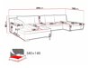 Ecksofa Comfivo 106 (Soft 066 + Lawa 02)