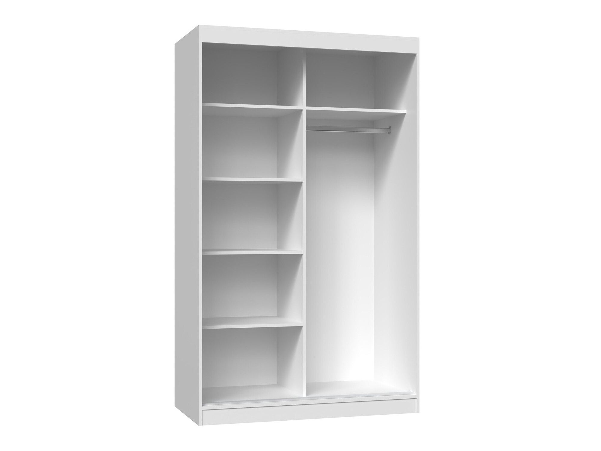 Kleiderschrank Mandeville 155 (Anthrazit + Artisan Eichenholzoptik)
