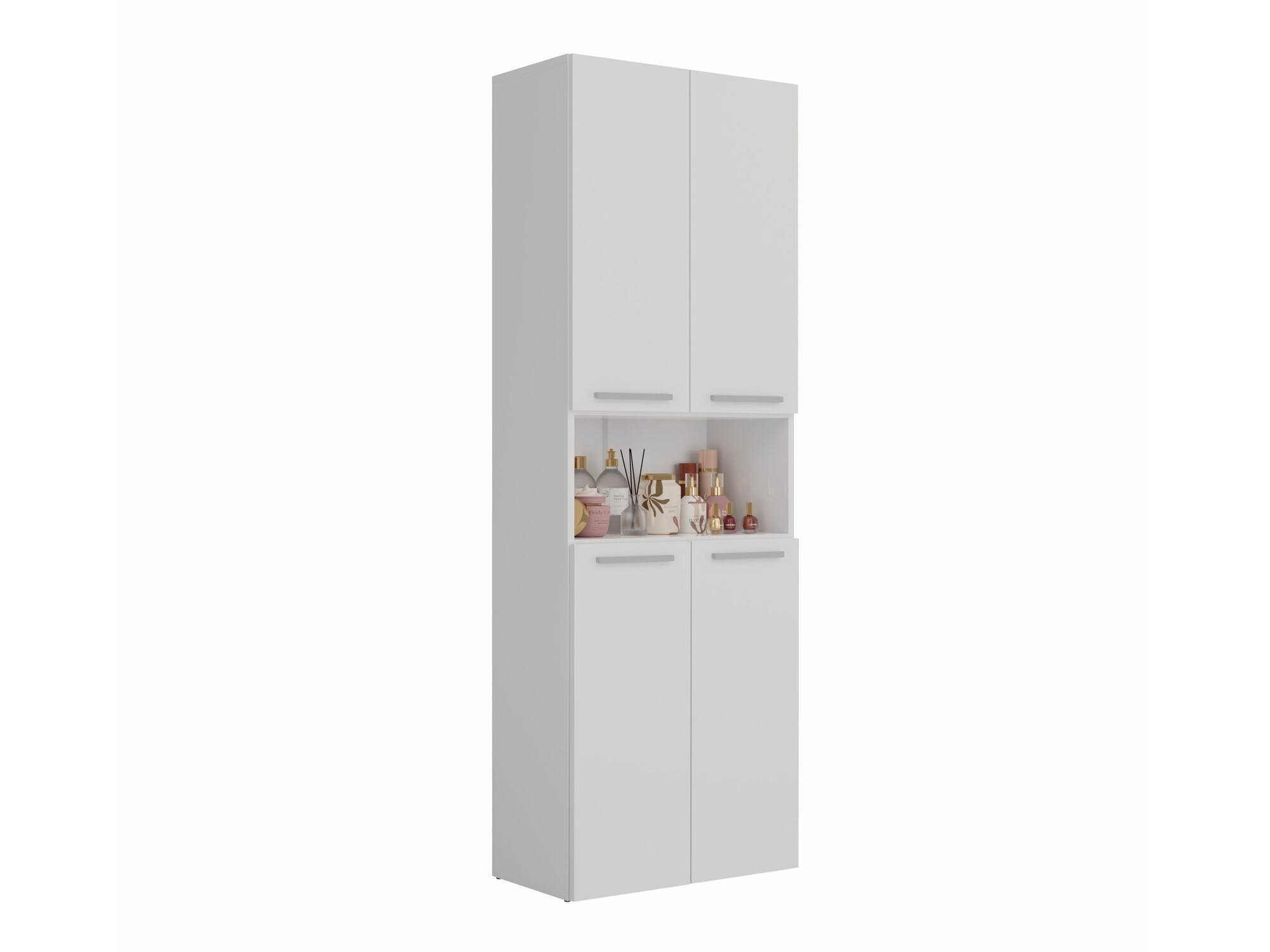 Stehender Badezimmerschrank Nolmaru 101 (Weiß)