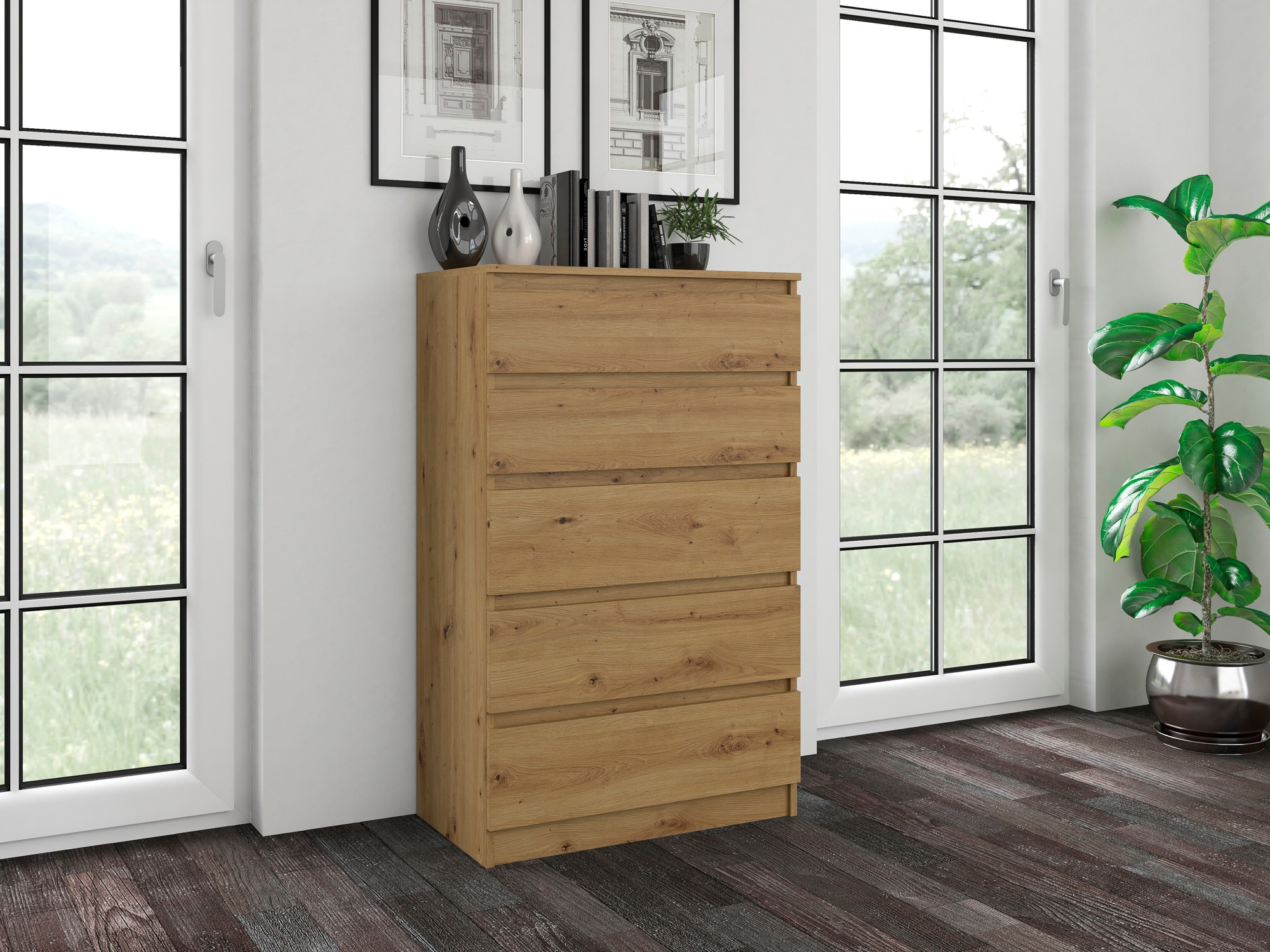 Kommoden Elbvelu 104 (Artisan Eichenholzoptik)