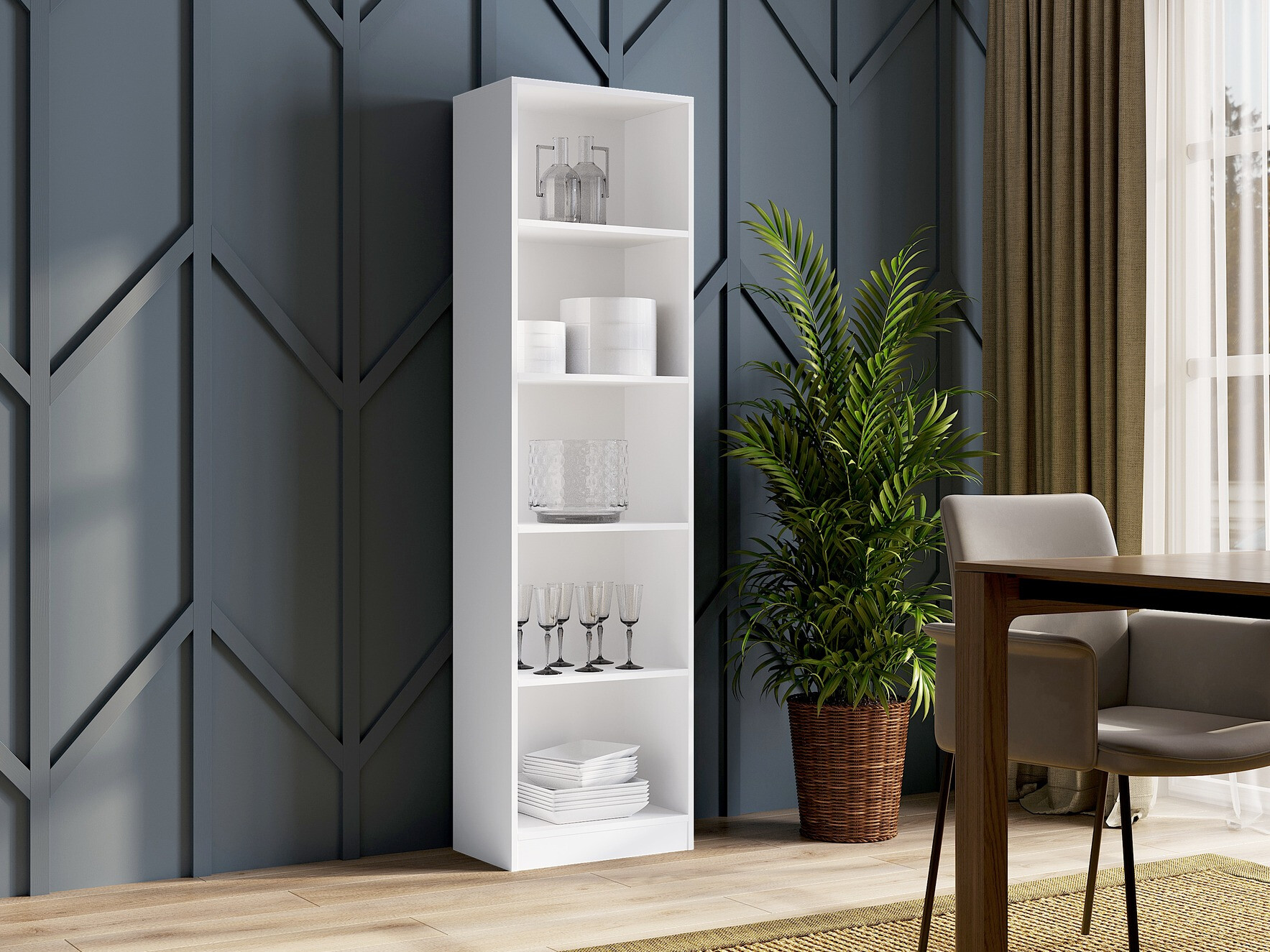 Regal Mandeville 188 (Weiß)