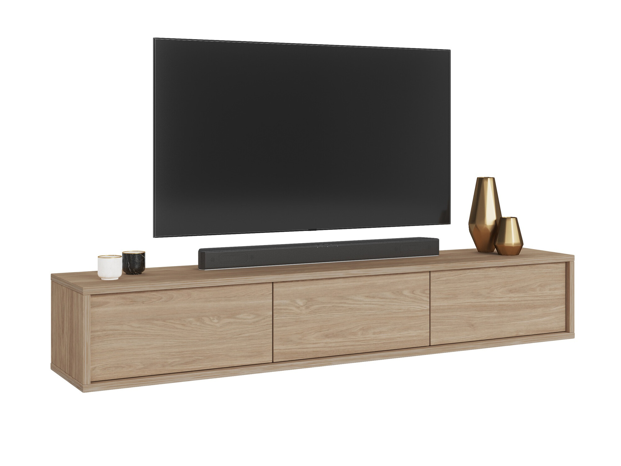 TV-Möbel Austin 324 (Eichenholzoptik)