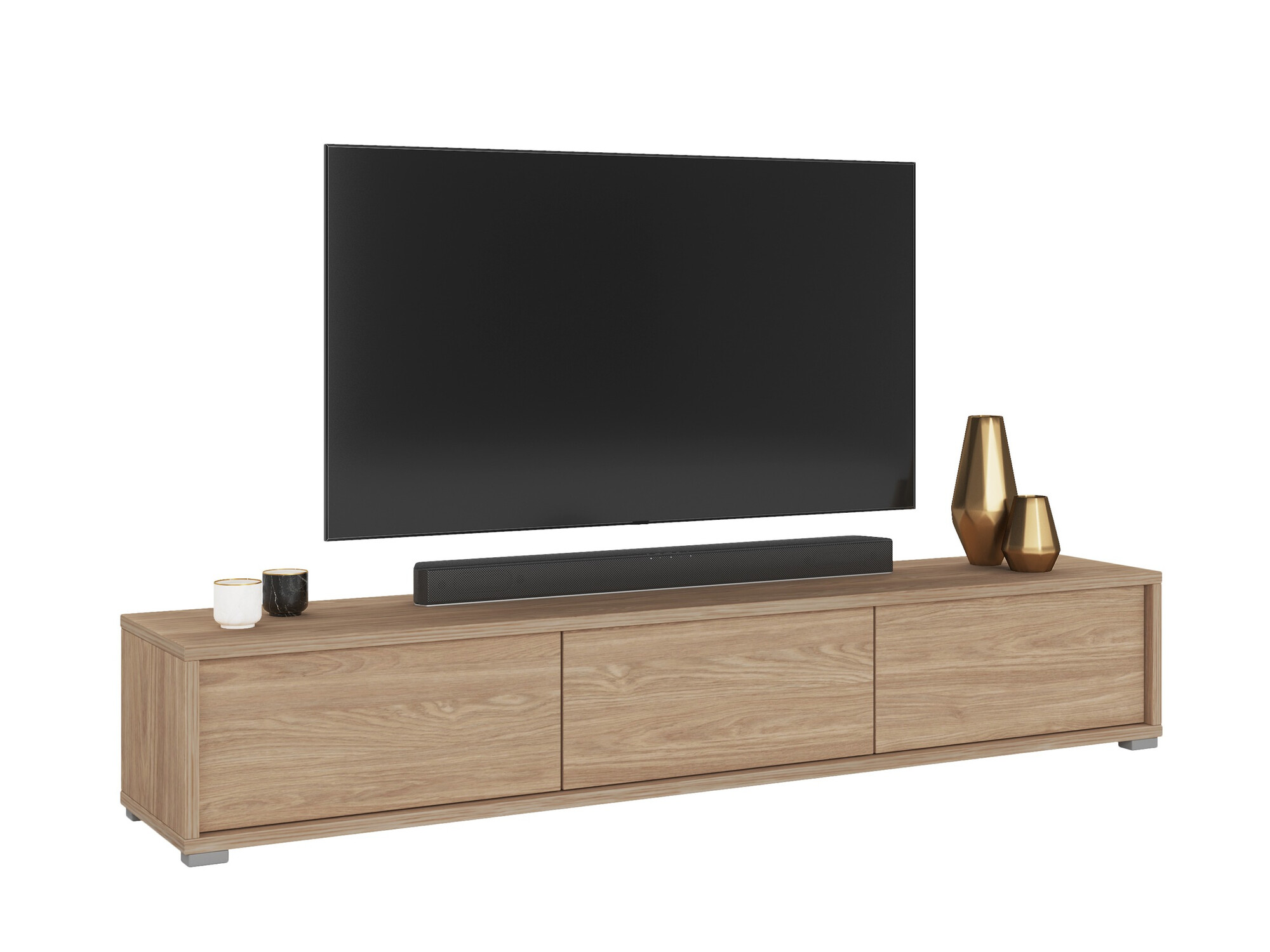 TV-Möbel Austin 324 (Eichenholzoptik)