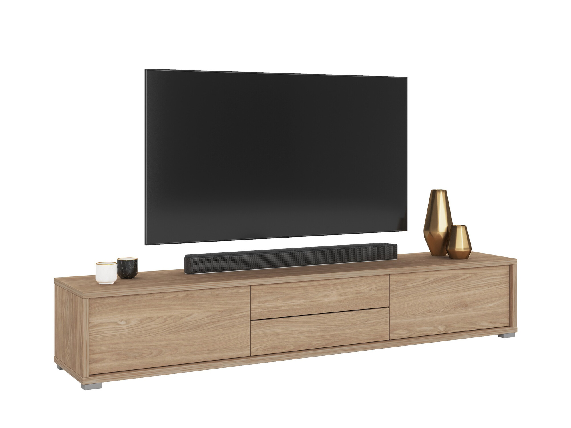 TV-Möbel Austin 325 (Eichenholzoptik)