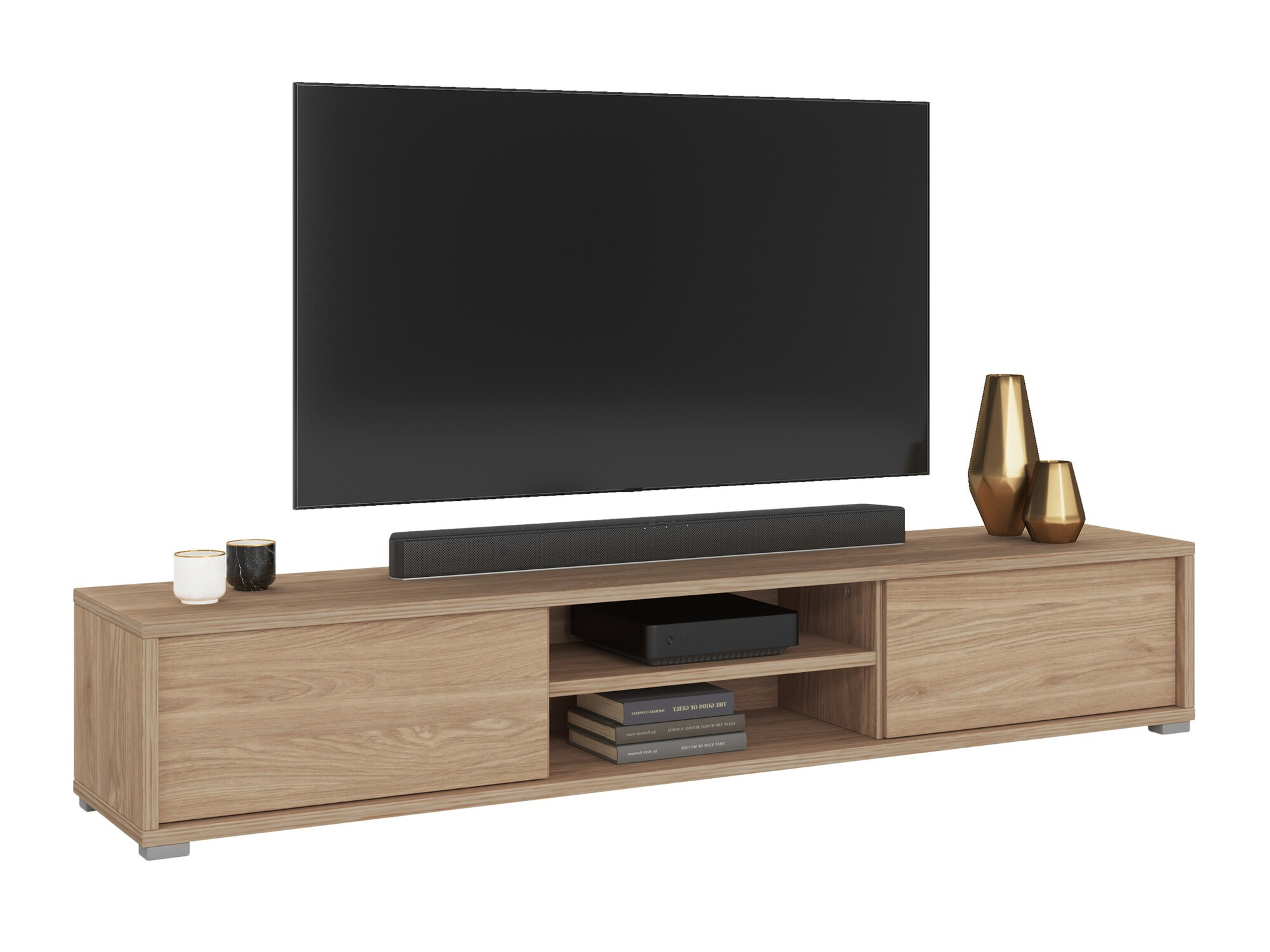 TV-Möbel Austin 326 (Eichenholzoptik)