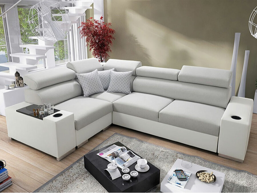 Ecksofa Pearland 104 (Ekj 01 + Luxo 6601 + Evo 32)