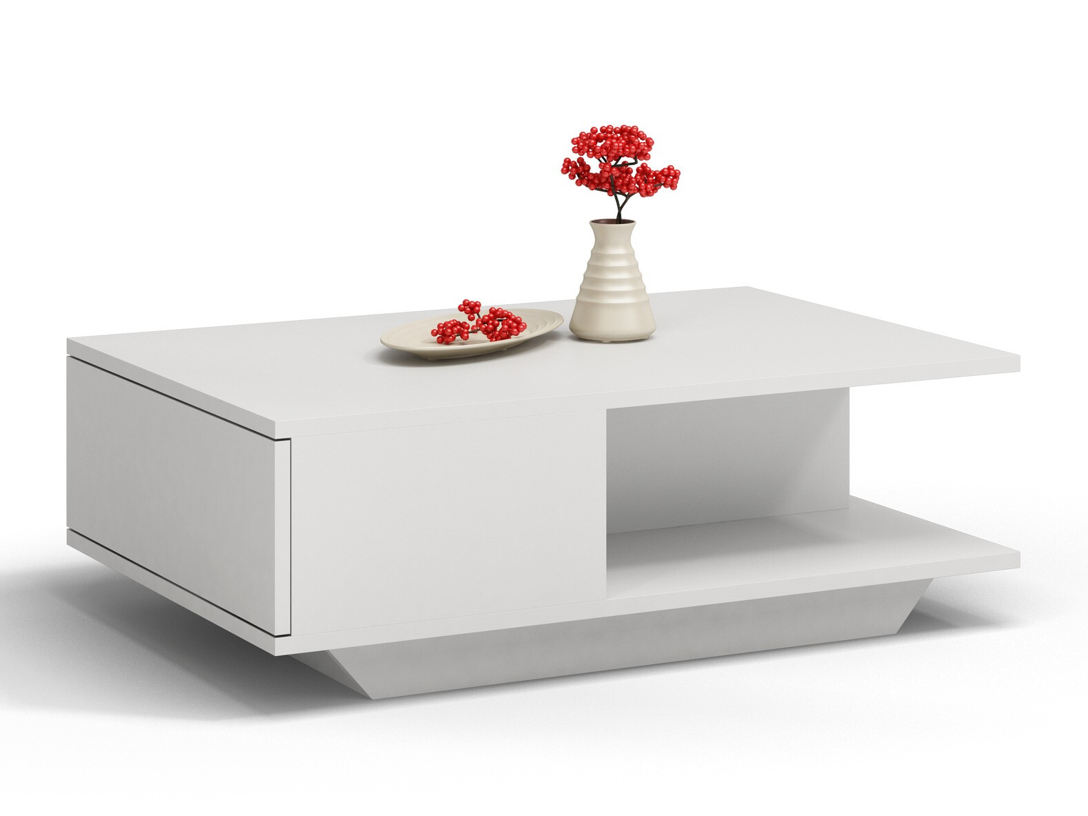 Couchtisch Mandeville 205 (Weiß)