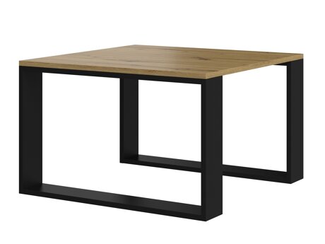 Couchtisch Mandeville 215 (Artisan Eichenholzoptik + Schwarz)